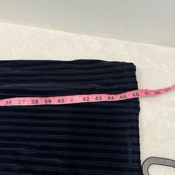 Scotch & Soda Stripe velvet midi dress size M - Picture 13 of 14